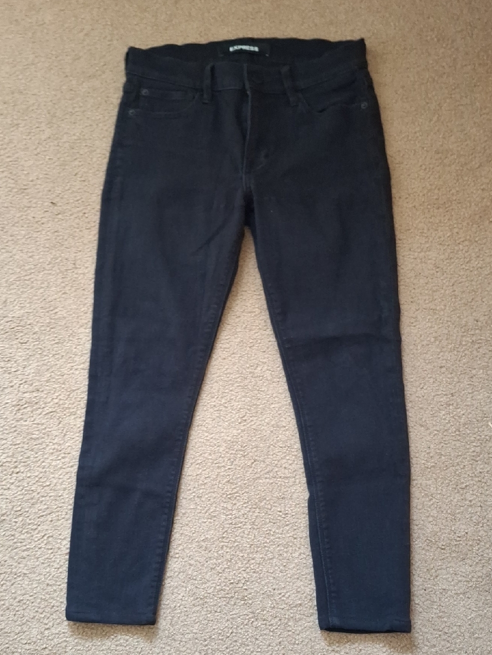 Express Women's Black Skinny Jeans 4P
